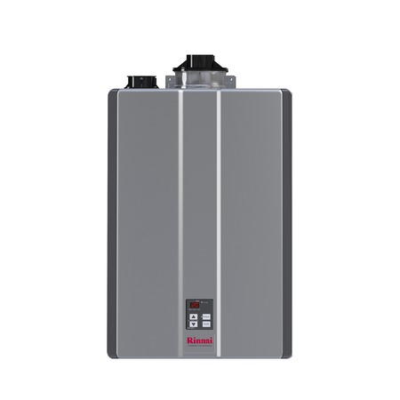 RINNAI Super HE+ 9 GPM 160,000 BTU Propane Gas Interior Tankless Water Heater RU160IP